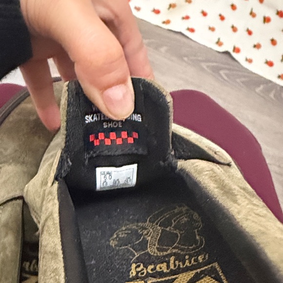 Vans Olive Suede Beatrice penny loafer Slip-Ons - Picture 2 of 14